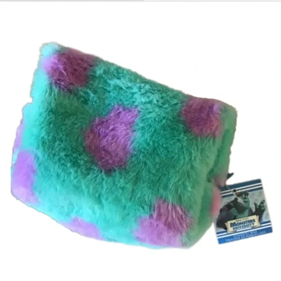 Makeup Revolution | Bags | Revolution X Monsters University Sulley Limited  Edition Fluffy Makeup Bag New | Poshmark